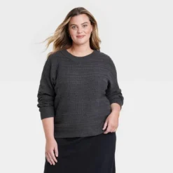 Women's Crewneck Cotton Pullover Sweater - Universal Thread™ -Universal Thread GUEST 011a268c 810a 49b8 9e41 2e11bdbde90a