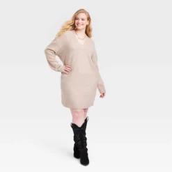 Women's Long Sleeve Tunic Mini Sweater Dress - Universal Thread™ 11 Women's Long Sleeve Tunic Mini Sweater Dress - Universal Thread™ -Universal Thread GUEST 05995cf4 3e13 4b94 835b d7050c2aaf45