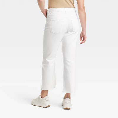 Women's High-Rise Bootcut Jeans - Universal Thread™ White 6 Women's High-Rise Bootcut Jeans - Universal Thread™ White - Image 4