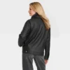 Women's Oversized Faux Leather Moto Jacket - Universal Thread™ Black 2 Women's Oversized Faux Leather Moto Jacket - Universal Thread™ Black -Universal Thread GUEST 13b6ce6e 6ead 43ca a729 b99e49f4d071