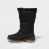 Women's Carla Tall Winter Boots - Universal Thread™ Jet Black -Universal Thread GUEST 1eefc22b be26 493d b8eb 2260805843c0