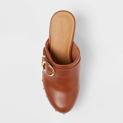 Women’s Sedona Heels With Memory Foam Insole – Universal Thread™ Brown 4 Women’s Sedona Heels With Memory Foam Insole – Universal Thread™ Brown - Image 2