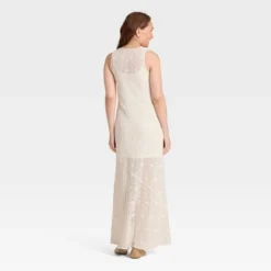 Women's Lace Maxi A-Line Dress - Universal Thread™