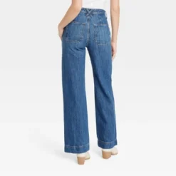 Universal Thread 35 Women's High-Rise Wide Leg Jeans - Universal Thread™ Medium Wash