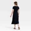 Women's Short Sleeve Knit Button-Front Midi A-Line Dress - Universal Thread™ 2 Women's Short Sleeve Knit Button-Front Midi A-Line Dress - Universal Thread™ -Universal Thread GUEST 2b292211 cad3 4447 8616 c579d8bc2d97