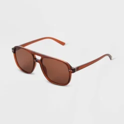 Women's Plastic Aviator Sunglasses - Universal Thread™