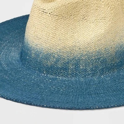 Ombre Paper Straw Panama Hat - Universal Thread™ 4 Ombre Paper Straw Panama Hat - Universal Thread™ - Image 2