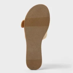 Women's Nesryn Raffia Shell Ornament Slide Sandals - Universal Thread™ Tan 8 Women's Nesryn Raffia Shell Ornament Slide Sandals - Universal Thread™ Tan -Universal Thread GUEST 35415a3b 4e37 46b8 95d3 7d3f43e71fdc