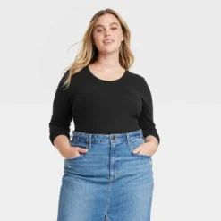 Women's Slim Fit Long Sleeve T-Shirt - Universal Thread™ 10 Women's Slim Fit Long Sleeve T-Shirt - Universal Thread™ -Universal Thread GUEST 3664093d 4690 4b61 a7bf b59b4bd4984c