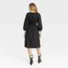 Women's Tie-Front Puff 3/4 Sleeve Midi Dress - Universal Thread™ 2 Women's Tie-Front Puff 3/4 Sleeve Midi Dress - Universal Thread™ -Universal Thread GUEST 3b5166fd b842 46c1 84a3 ae98d95b3356