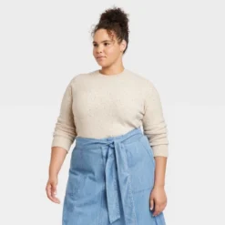 Women's Crew Neck Cashmere-Like Pullover Sweater - Universal Thread™ 17 Women's Crew Neck Cashmere-Like Pullover Sweater - Universal Thread™ -Universal Thread GUEST 3c6bb8cd c5a4 488b 90f6 4045158e8576