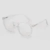 Women's Gloss Plastic Square Blue Light Filtering Reading Glasses - Universal Thread™ Clear Diopter -Universal Thread GUEST 3cd80c11 2f29 4d63 8493 70ee05970603