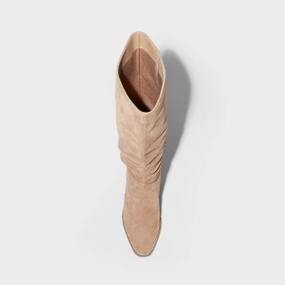 Women's Harlan Dress Boots - Universal Thread™ Taupe 4 Women's Harlan Dress Boots - Universal Thread™ Taupe - Image 2