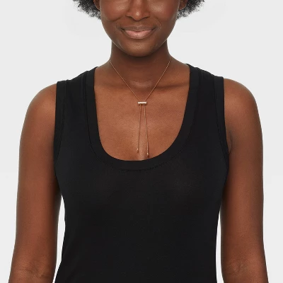 Slider Bar Bolo Tie Necklace - Universal Thread™ 3 Slider Bar Bolo Tie Necklace - Universal Thread™