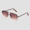 Women's Tortoise Shell Print Aviator Sunglasses - Universal Thread™ Light Brown -Universal Thread GUEST 5d2ed75f a4cf 4038 acb9 19248c46865a
