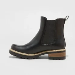 Women's Celina Chelsea Boots - Universal Thread™ Black