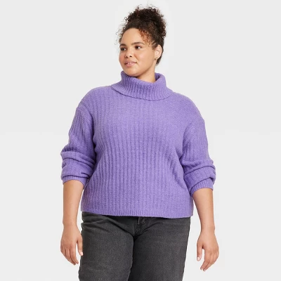 Women's Mock Turtleneck Cashmere-Like Pullover Sweater - Universal Thread™ 7 Women's Mock Turtleneck Cashmere-Like Pullover Sweater - Universal Thread™ - Image 5