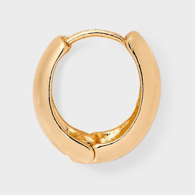 Huggie Hoop Earring Set 3pc - Universal Thread™ Gold 4 Huggie Hoop Earring Set 3pc - Universal Thread™ Gold - Image 2