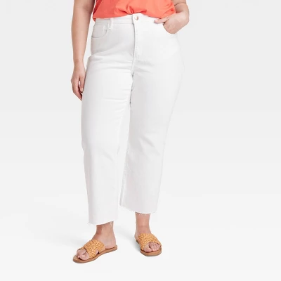 Women's High-Rise Bootcut Jeans - Universal Thread™ White 8 Women's High-Rise Bootcut Jeans - Universal Thread™ White - Image 6
