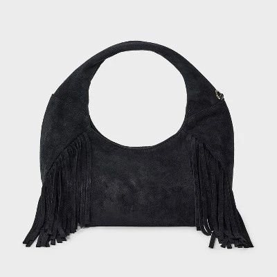 Soft Fringe Crescent Handbag - Universal Thread™ 9 Soft Fringe Crescent Handbag - Universal Thread™ - Image 7