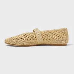 Women's Sia Knit Woven Mary Jane Flats - Universal Thread™
