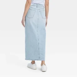 Women's Denim Maxi Skirt - Universal Thread™