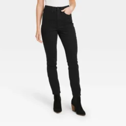 Women's High-Rise Skinny Jeans - Universal Thread™ Black Wash -Universal Thread GUEST 7afa3019 37d8 4080 b261 74ac5e2f97ac