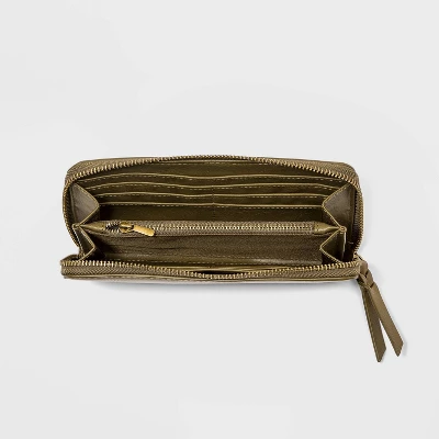 Women's Zip Wallet - Universal Thread™ 3 Women's Zip Wallet - Universal Thread™