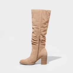 Women's Harlan Dress Boots - Universal Thread™ Taupe