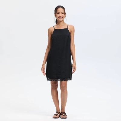 Women's Lace Trim Mini A-Line Dress - Universal Thread™ 4 Women's Lace Trim Mini A-Line Dress - Universal Thread™ - Image 2