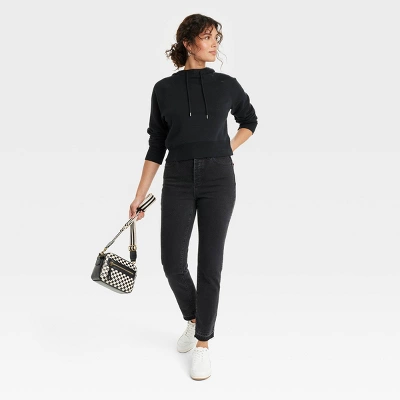 Women’s Cropped Hoodie Sweatshirt - Universal Thread™ 4 Women’s Cropped Hoodie Sweatshirt - Universal Thread™ - Image 2