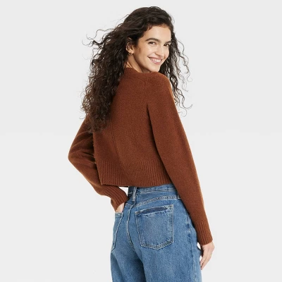 Women's Crew Neck Cashmere-Like Pullover Sweater - Universal Thread™ 3 Women's Crew Neck Cashmere-Like Pullover Sweater - Universal Thread™