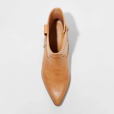 Women's Twyla Western Boots - Universal Thread™ Cognac 4 Women's Twyla Western Boots - Universal Thread™ Cognac - Image 2