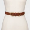Women's Double Harness Metal Loop Belt - Universal Thread™ Cognac 2 Women's Double Harness Metal Loop Belt - Universal Thread™ Cognac -Universal Thread GUEST 93af415d 4918 49e4 b3ac 683f99f6a28a