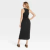 Women's Knit Midi Ruched Dress - Universal Thread™ 2 Women's Knit Midi Ruched Dress - Universal Thread™ -Universal Thread GUEST a74f64f9 d972 4d78 87ad 87540f97bd12