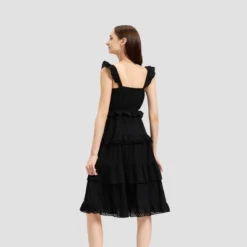 Women's Ruffle Sleeve Tiered Midi A-Line Dress - Universal Thread™ 11 Women's Ruffle Sleeve Tiered Midi A-Line Dress - Universal Thread™ -Universal Thread GUEST a8d4272b fcfd 4f8f 83ac bd3a206b0d45