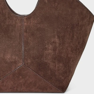 Slouchy Faux Suede Tote Handbag - Universal Thread™ 6 Slouchy Faux Suede Tote Handbag - Universal Thread™ - Image 4
