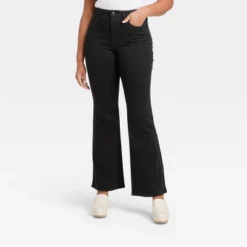 Women's High-Rise Flare Jeans - Universal Thread™ Black 10 Women's High-Rise Flare Jeans - Universal Thread™ Black -Universal Thread GUEST af630d77 db3b 4e46 8dd5 48766eaf9f76