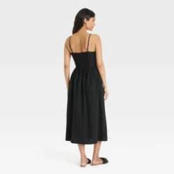 Women's Corset Midi A-Line Dress - Universal Thread™