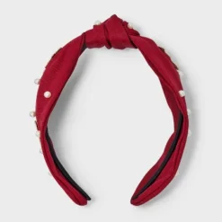 Sports Helmet Game Day Embellished Top Knot Headband - Universal Thread™ Red 7 Sports Helmet Game Day Embellished Top Knot Headband - Universal Thread™ Red -Universal Thread GUEST b2e3951c d330 4146 afff 1122fc777043