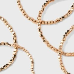 Beaded Stretch Bracelet Set 5pc - Universal Thread™ Gold 7 Beaded Stretch Bracelet Set 5pc - Universal Thread™ Gold -Universal Thread GUEST b554e3f6 16c3 42ca a277 3a588673f3d6