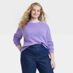 Women's Crew Neck Cashmere-Like Pullover Sweater - Universal Thread™ 22 Women's Crew Neck Cashmere-Like Pullover Sweater - Universal Thread™ -Universal Thread GUEST c2eb1579 5e87 40ad 8685 0a33f16fe76e