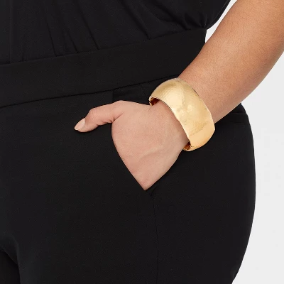 Textured Hinge Bracelet - Universal Thread™ Gold 3 Textured Hinge Bracelet - Universal Thread™ Gold