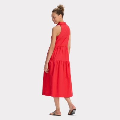 Women's Poplin Maxi Shirtdress - Universal Thread™ 3 Women's Poplin Maxi Shirtdress - Universal Thread™