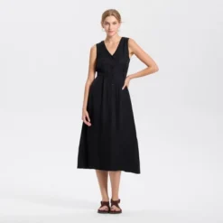 Women's Half Button Midi Dress - Universal Thread™