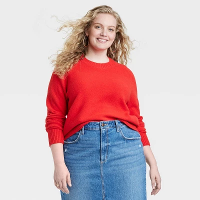 Women's Crew Neck Cashmere-Like Pullover Sweater - Universal Thread™ 12 Women's Crew Neck Cashmere-Like Pullover Sweater - Universal Thread™ - Image 10