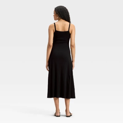 Women's Ribbed Maxi A-Line Dress - Universal Thread™ 3 Women's Ribbed Maxi A-Line Dress - Universal Thread™