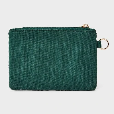 Go Sports Beaded Pouch - Universal Thread™ Green/White 6 Go Sports Beaded Pouch - Universal Thread™ Green/White - Image 4