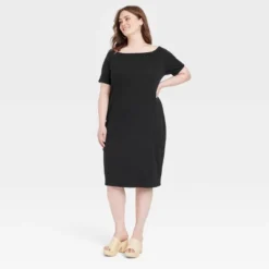 Women's Off Shoulder Midi Bodycon Dress - Universal Thread™ -Universal Thread GUEST e2186b1c a2ed 469b 91d6 1d0d9bafd575
