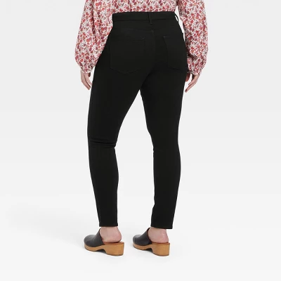 Women's Mid-Rise Curvy Fit Skinny Jeans - Universal Thread™ 6 Women's Mid-Rise Curvy Fit Skinny Jeans - Universal Thread™ - Image 4